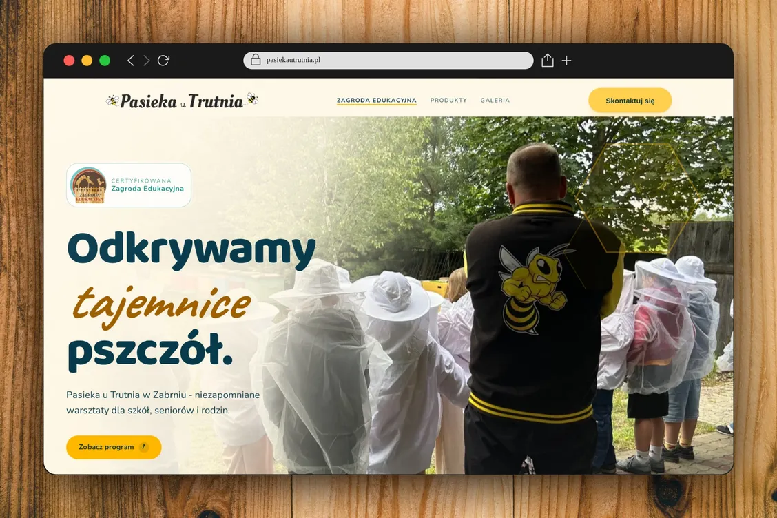 Pasieka u Trutnia - Zagroda Edukacyjna – Edukacja